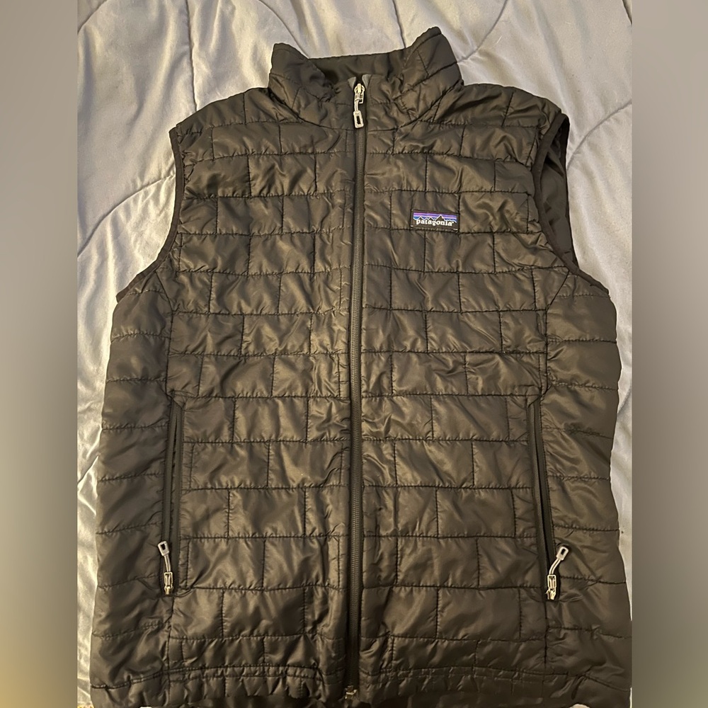 Men’s Black Patagonia Nano Puff Vest